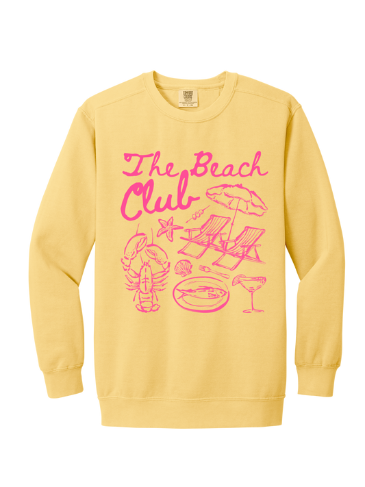BEACH CLUB CREW (COMFORT COLORS)
