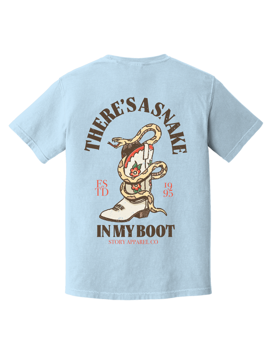 SNAKE IN MY BOOT TEE