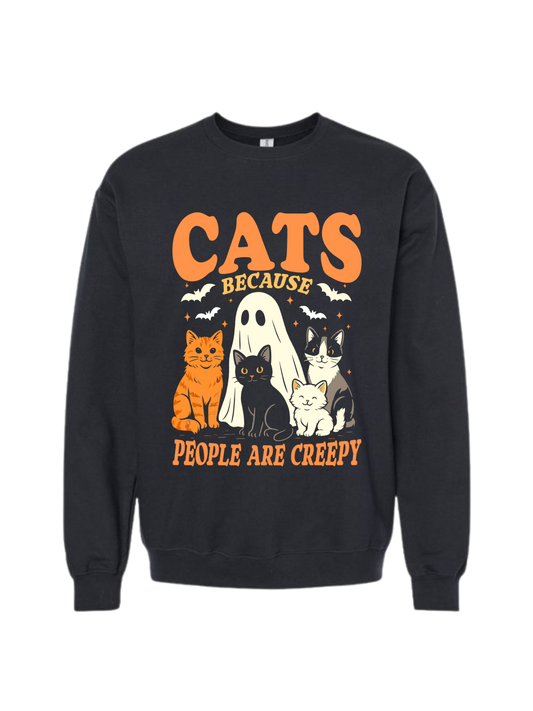 CATS BECAUSE PEOPLE ARE CREEPY CREW
