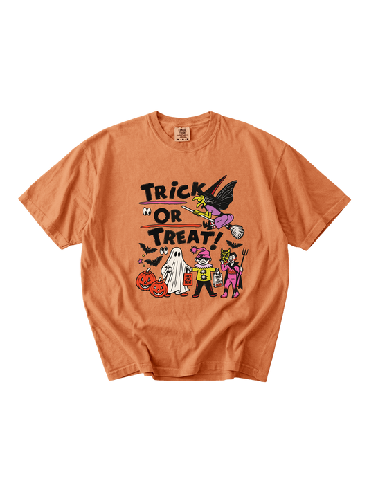 Vintage Trick Or Treat Tee