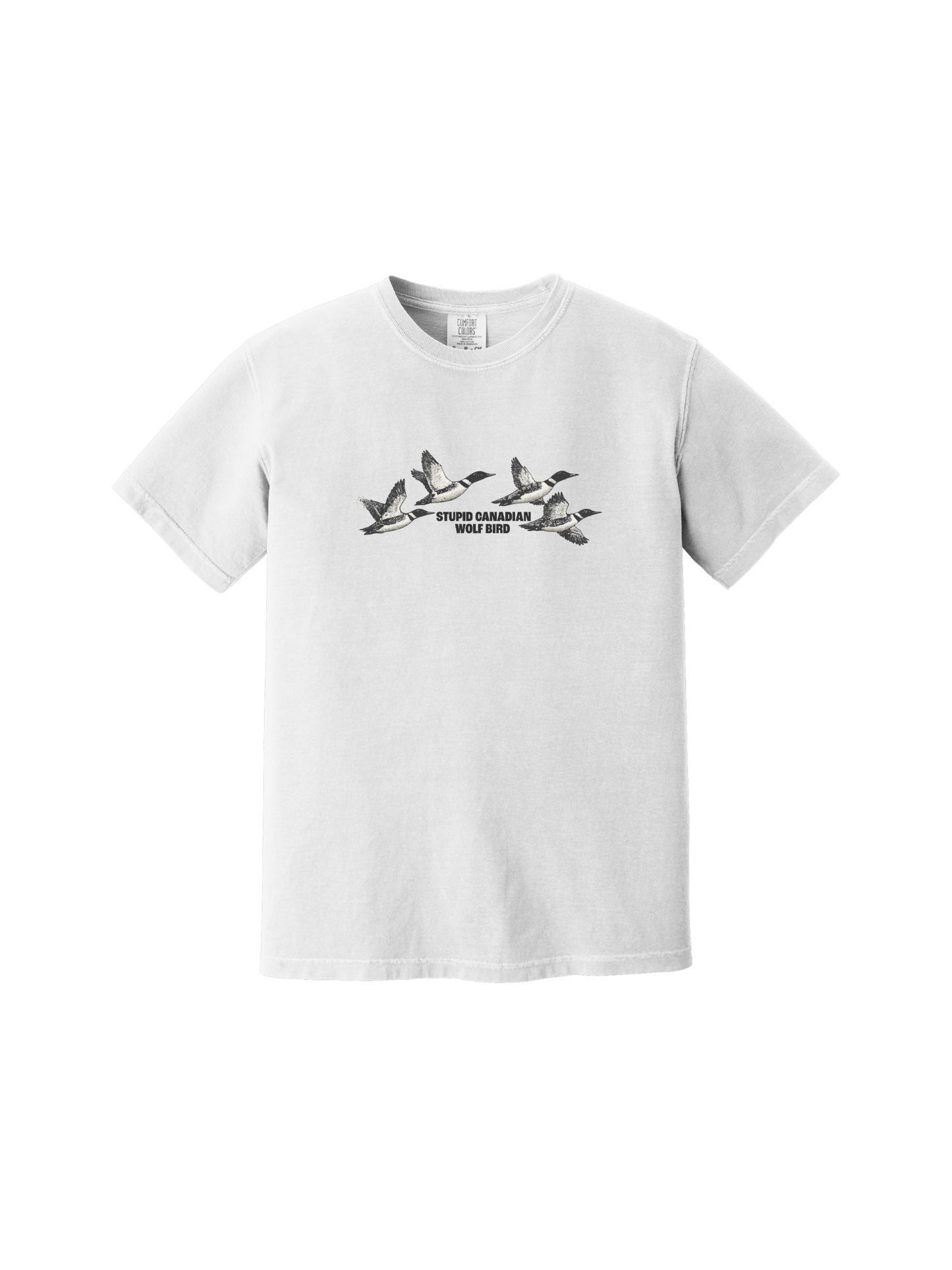 Canadian Wolf Bird Tee