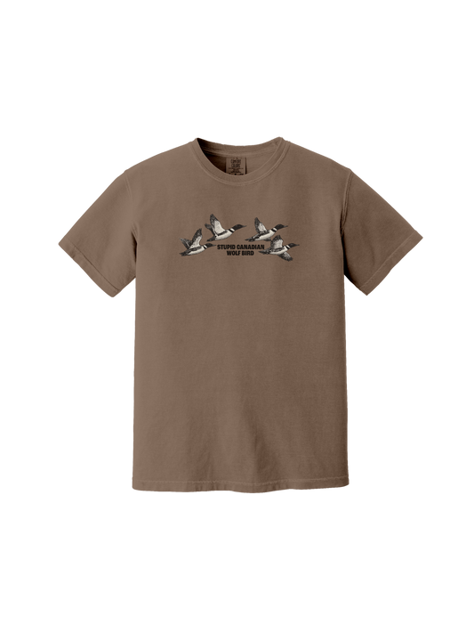 Canadian Wolf Bird Tee