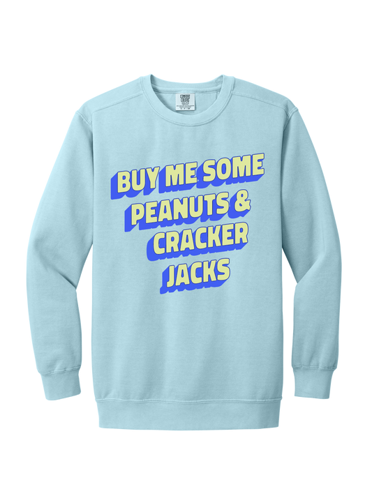 BUY ME SOME PEANUTS CREW (COMFORT COLORS)