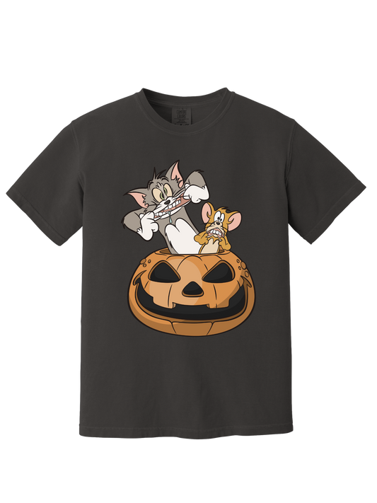 SPOOKY CAT & MOUSE TEE