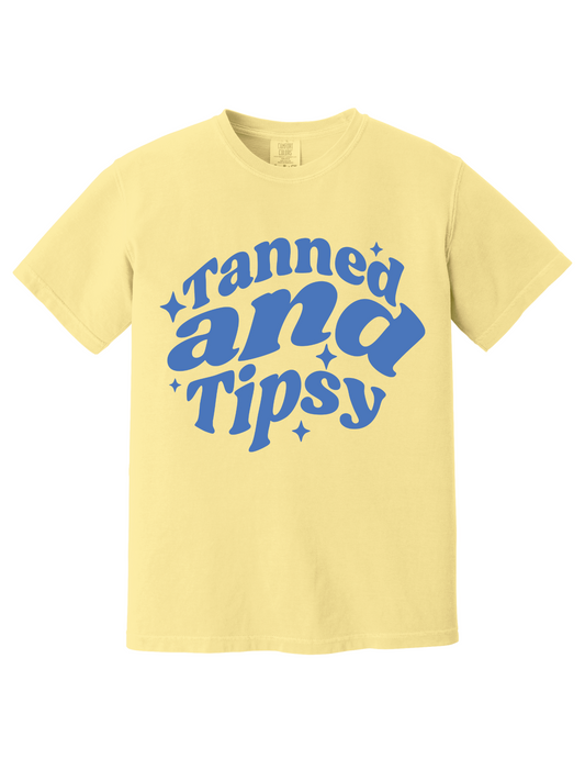 TANNED & TIPSY TEE