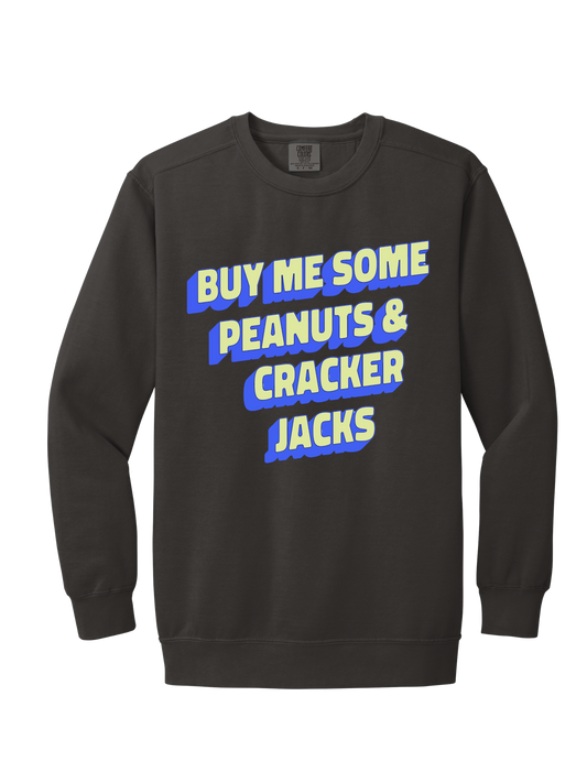 BUY ME SOME PEANUTS CREW (COMFORT COLORS)