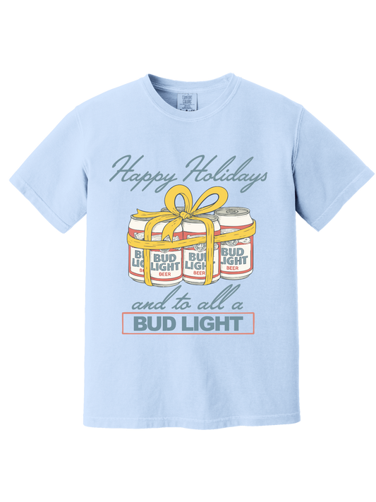 HAPPY HOLIDAYS BEER TEE