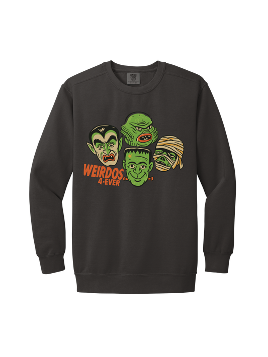 WEIRDOS 4 EVER CREW (COMFORT COLORS)