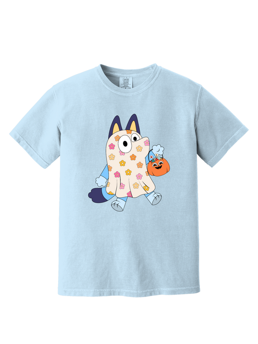 GHOST BLUE DOG TEE