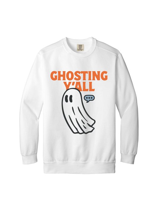 GHOSTING Y'ALL CREW (COMFORT COLORS)