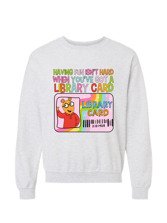 LIBRARY CARD CREW