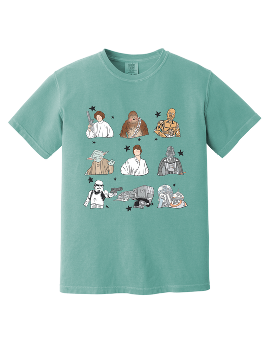 GALAXY CHARACTERS TEE