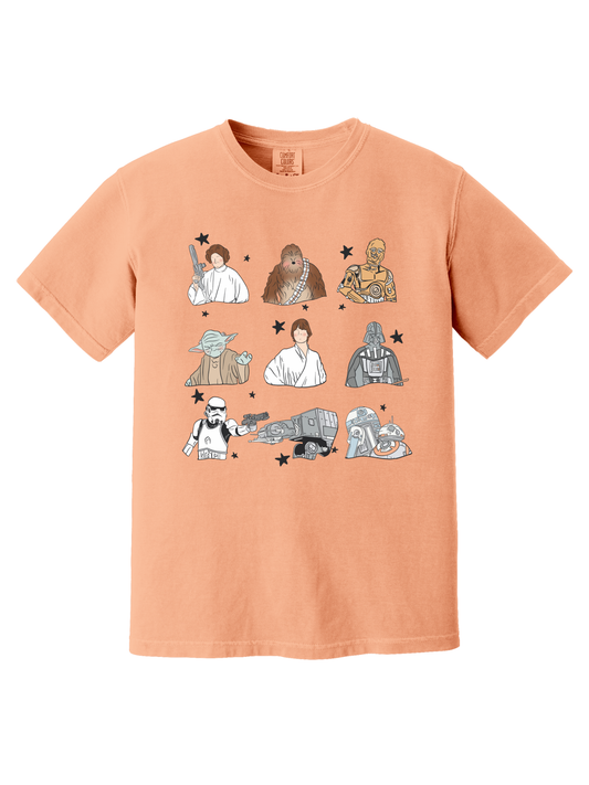 GALAXY CHARACTERS TEE