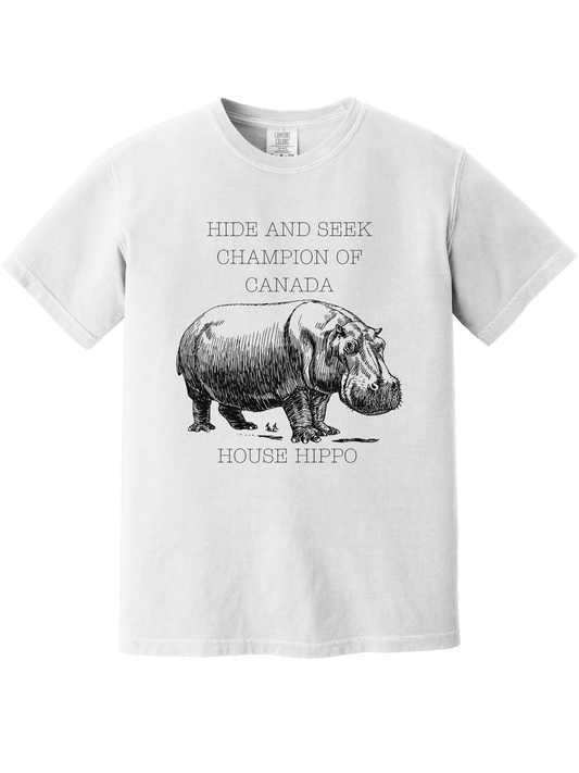 CANADIAN HOUSE HIPPOS TEE