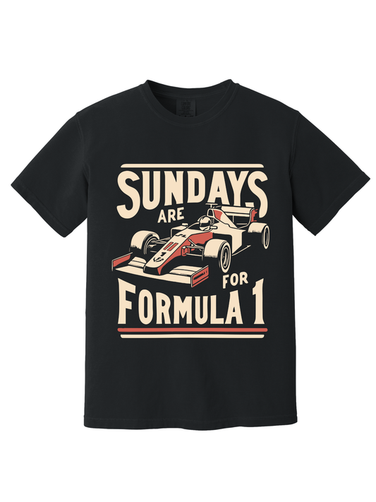 SUNDAYS FOR FORMULA 1 TEE