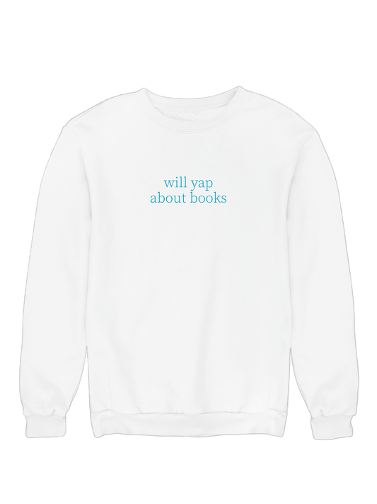 WILL YAP ABOUT BOOKS CREW