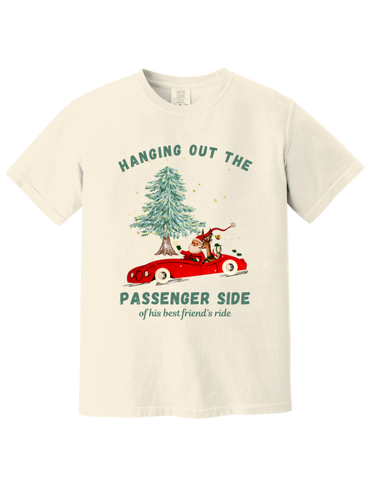 HANGING OUT THE PASSENGER SIDE TEE