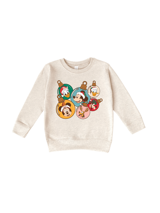 CHRISTMAS BULBS (TODDLER) CREW