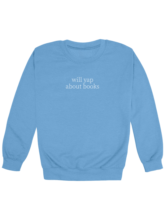 WILL YAP ABOUT BOOKS CREW