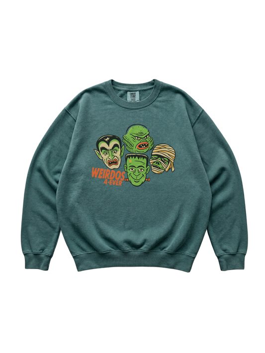 Weirdos 4 Ever Comfort Color Crew