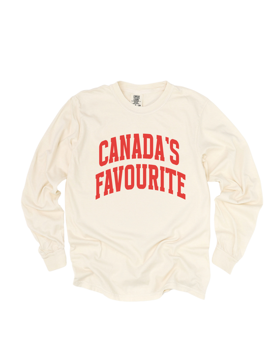 Canada's Fav Long Steeve Tee
