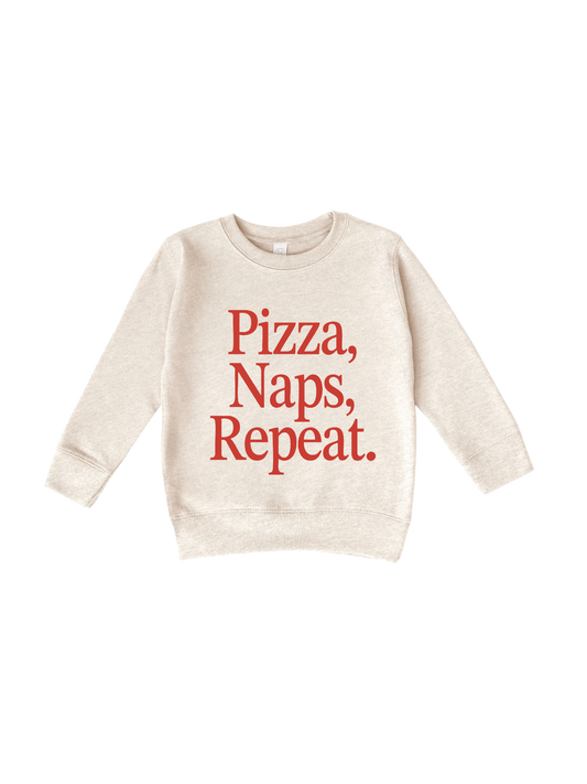 Pizza. Naps. Repeat Mini Crew