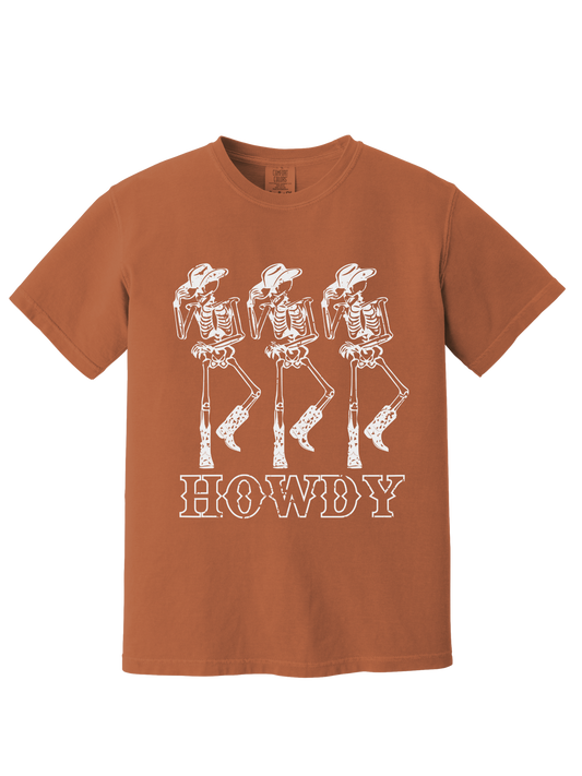 HOWDY SKELLES TEE