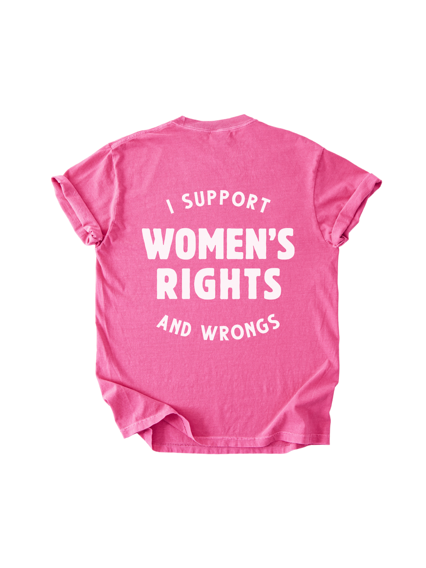 Support Women's Rights & Wrongs Tee