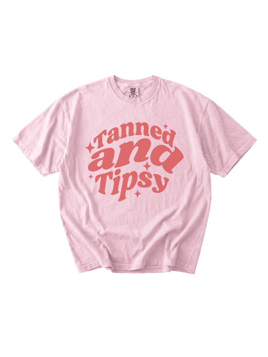 Tanned & Tipsy Tee