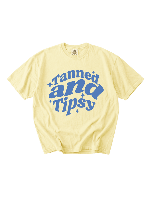Tanned & Tipsy Tee