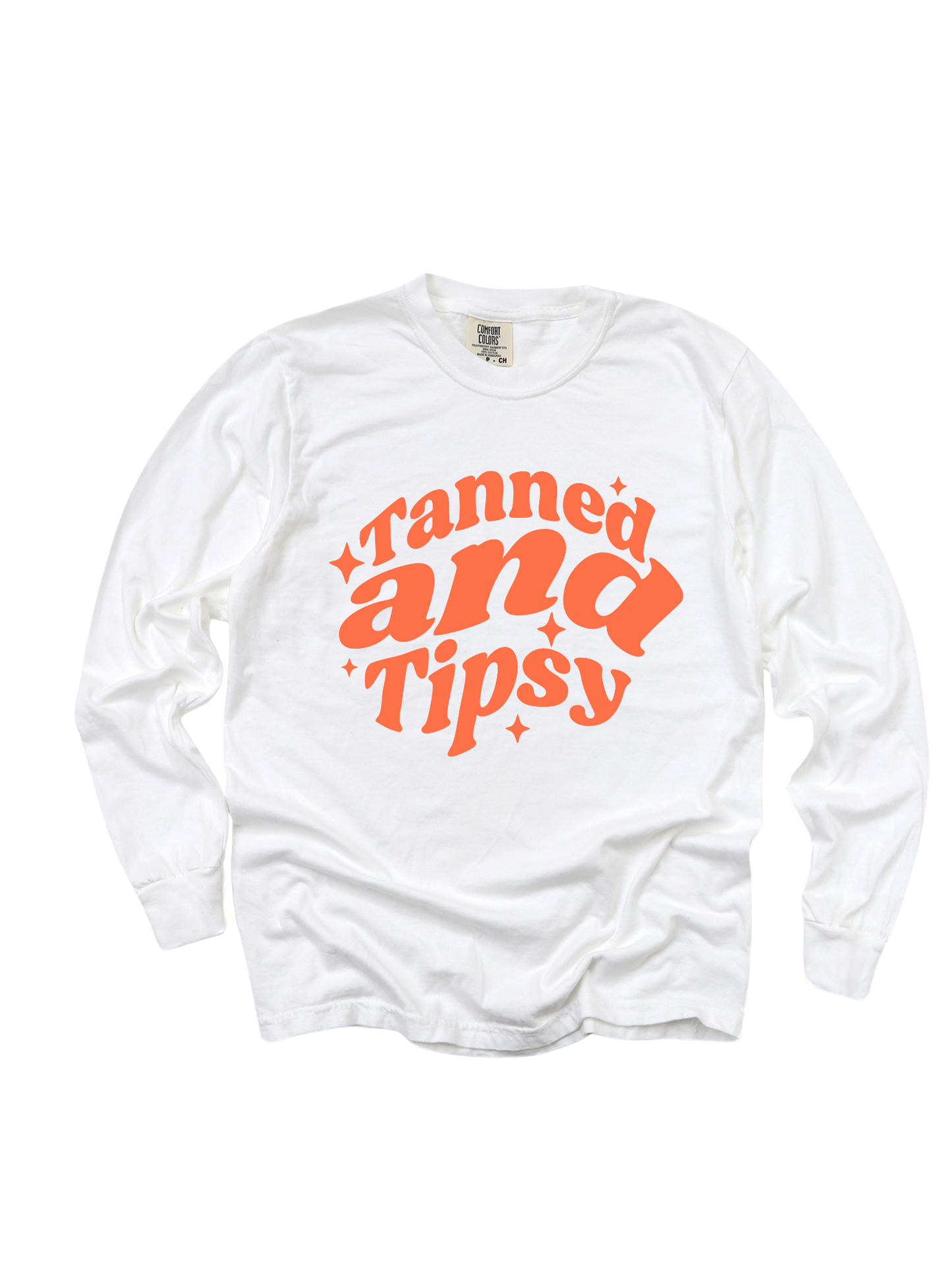 Tanned & Tipsy Long Steeve Tee