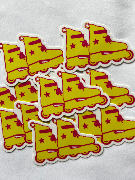 rollerskate stickers