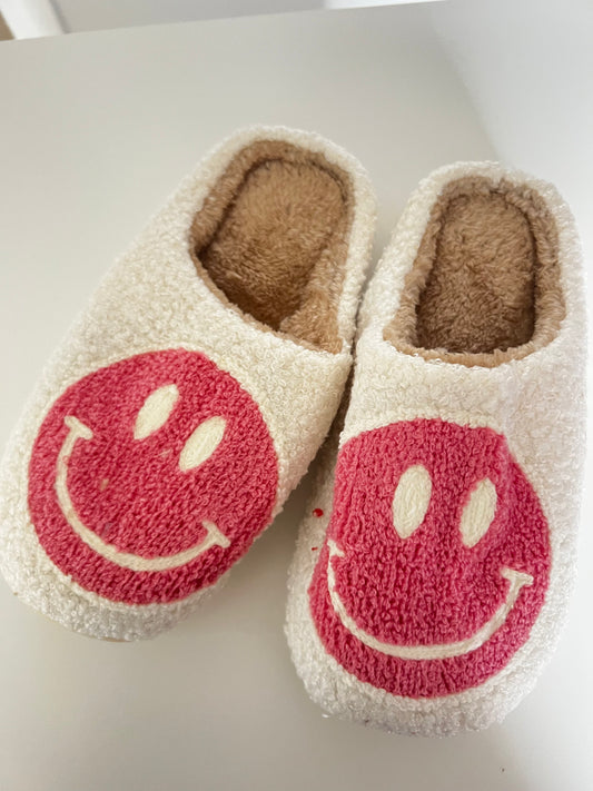 pink happy slipps