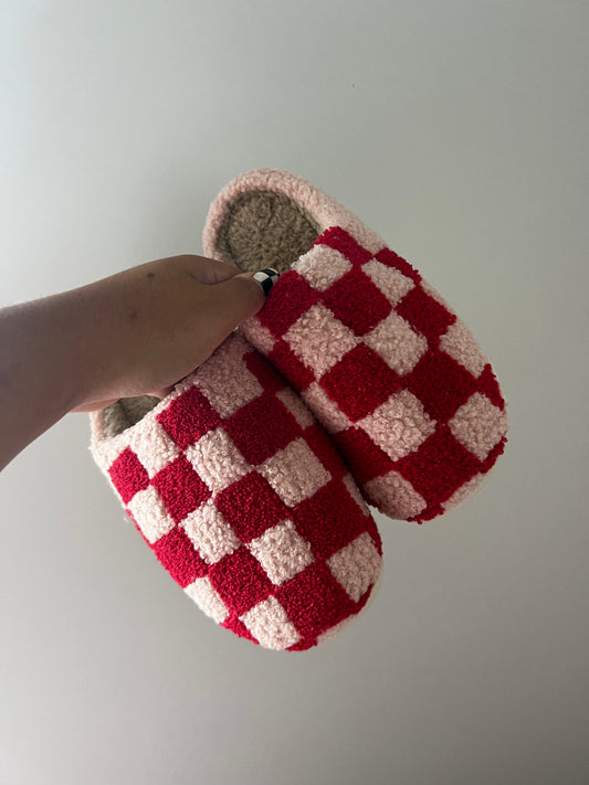 checkered slipps