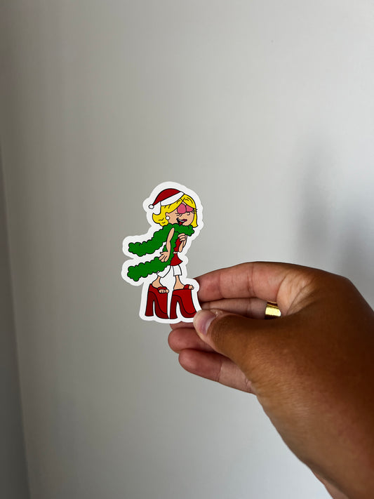 boujee lizzie sticker