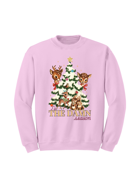 TIS THE DAMN SEASON RETRO CREW