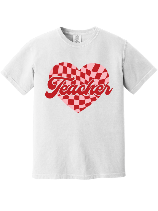 TEACHER HEART TEE