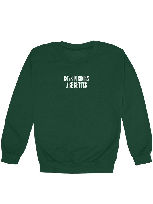 BOYS IN BOOKS ARE BETTER CREW