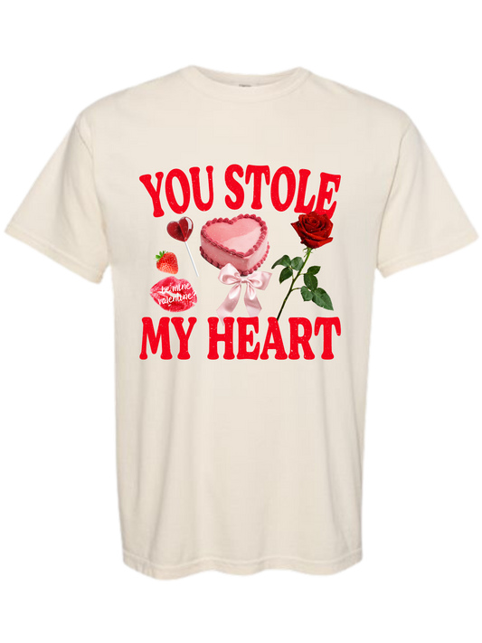 YOU STOLE MY HEART TEE