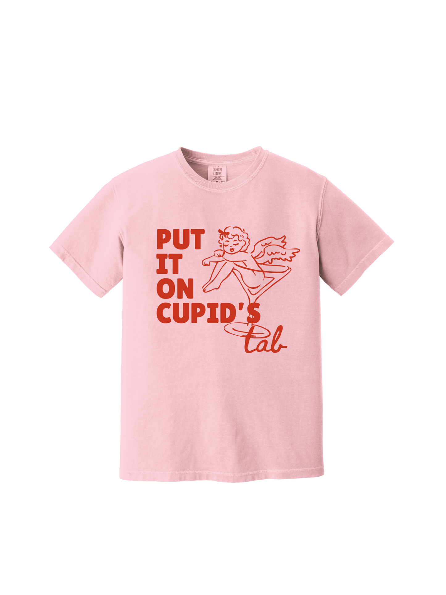Put It On Cupid's Tab Tee