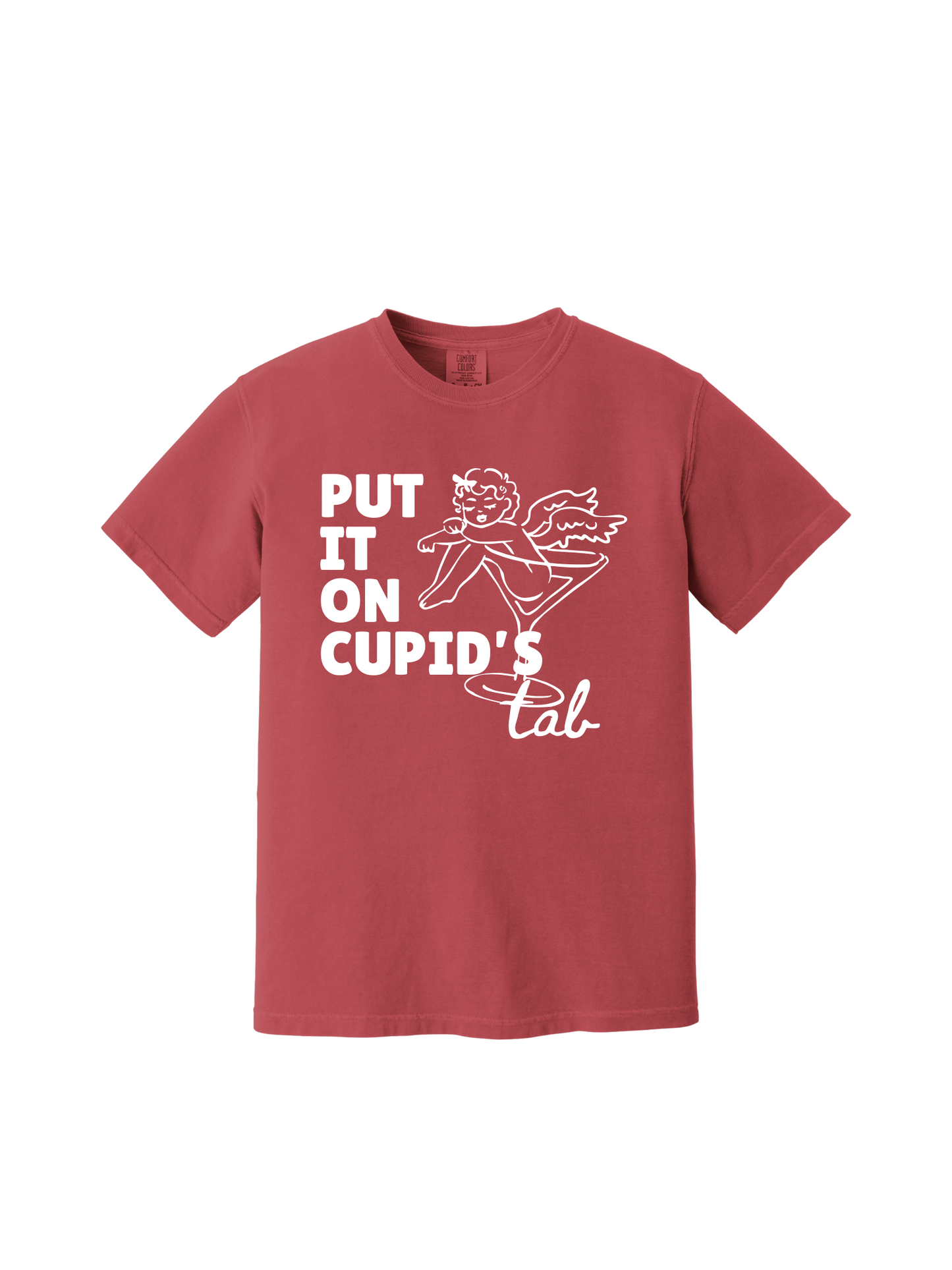 Put It On Cupid's Tab Tee