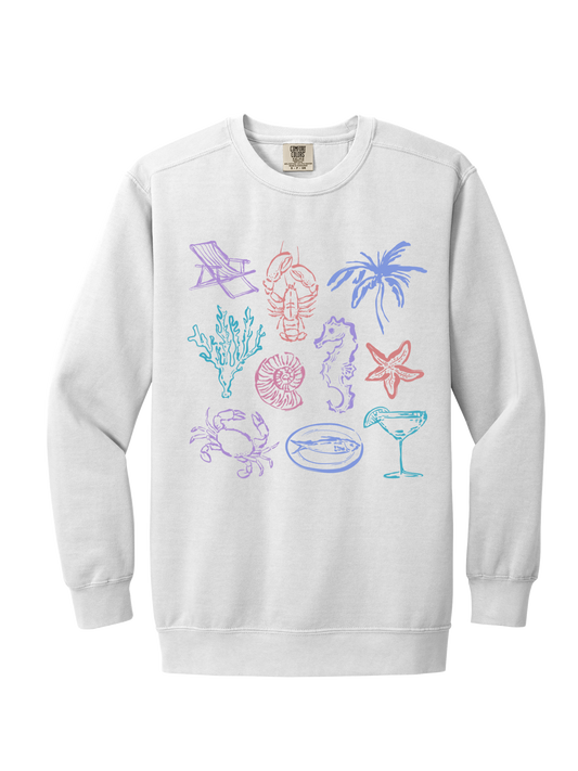 COASTAL CREW (COMFORT COLORS)