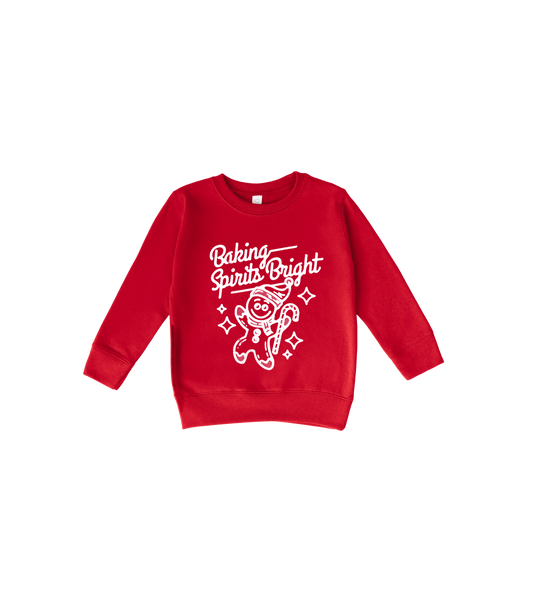 BAKING SPIRITS BRIGHT (TODDLER) CREW