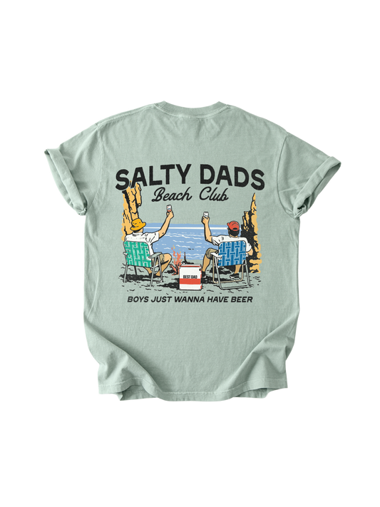 Salty Dad's Beach Club Tee