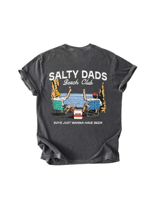 Salty Dad's Beach Club Tee