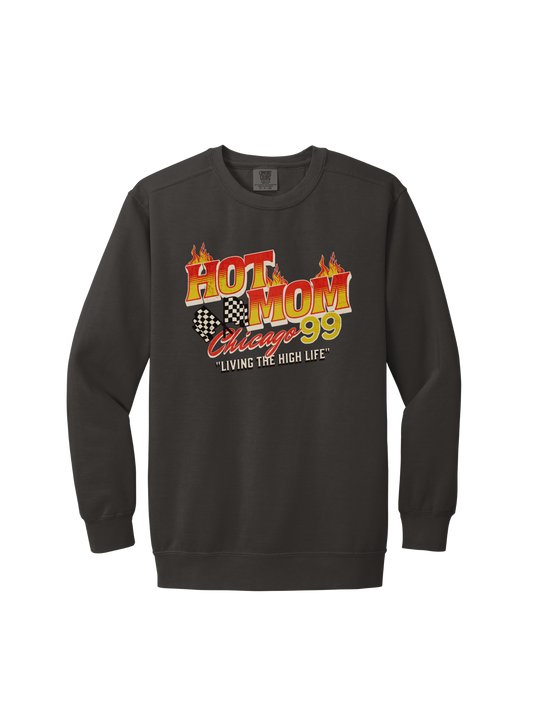 Racing Mom Comfort Color Crew