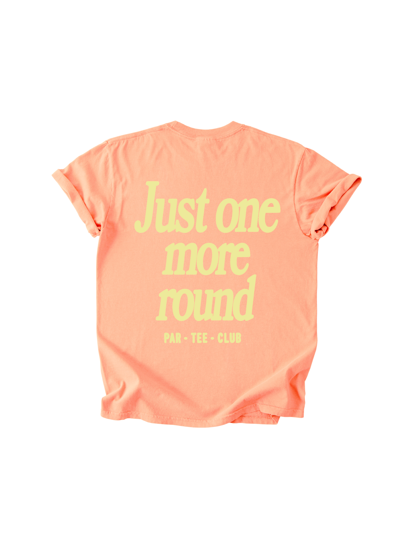 One More Round Golf Tee