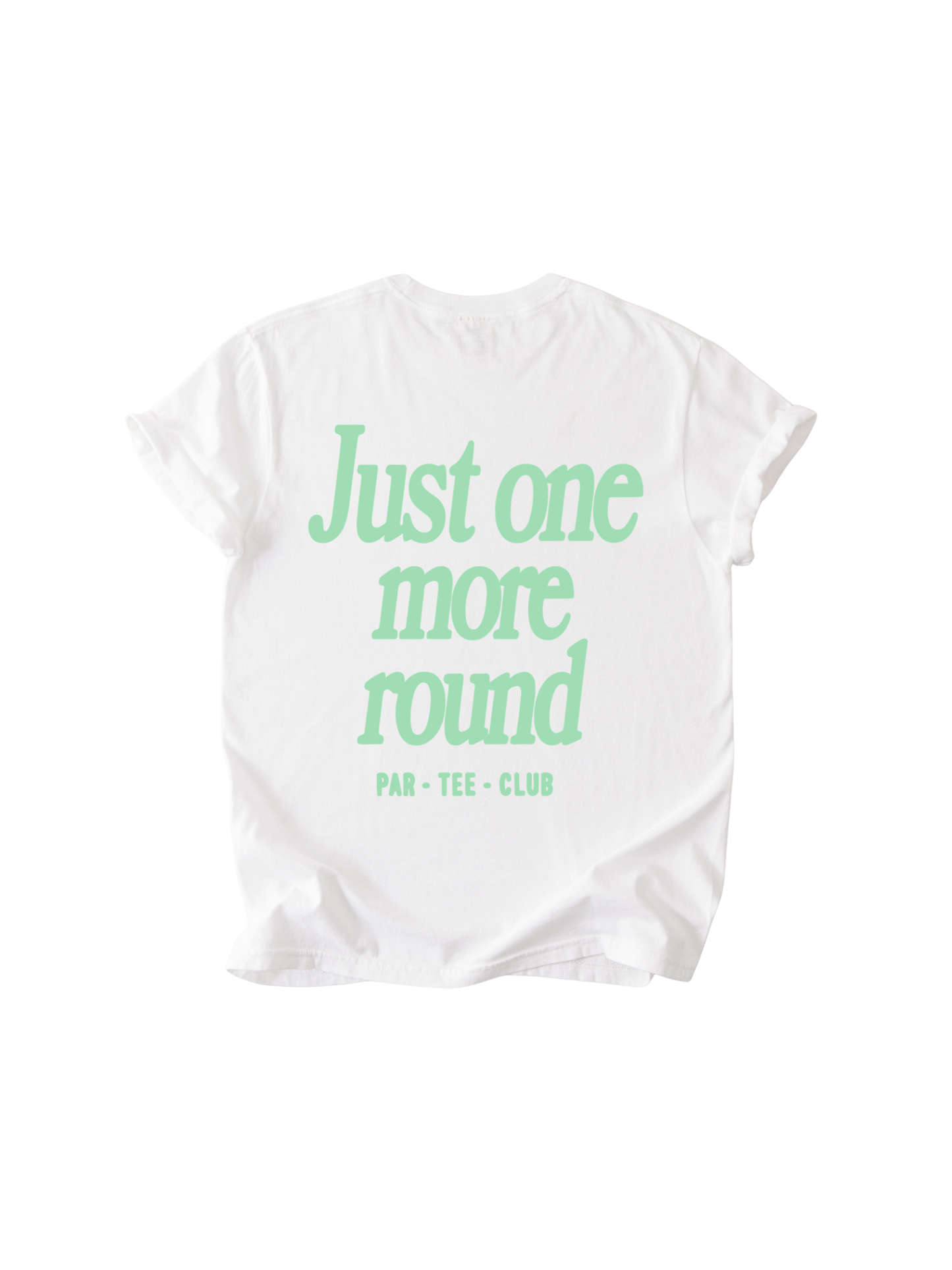 One More Round Golf Tee