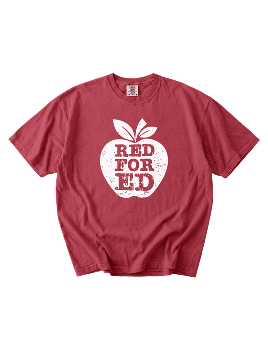 Red For Ed Tee