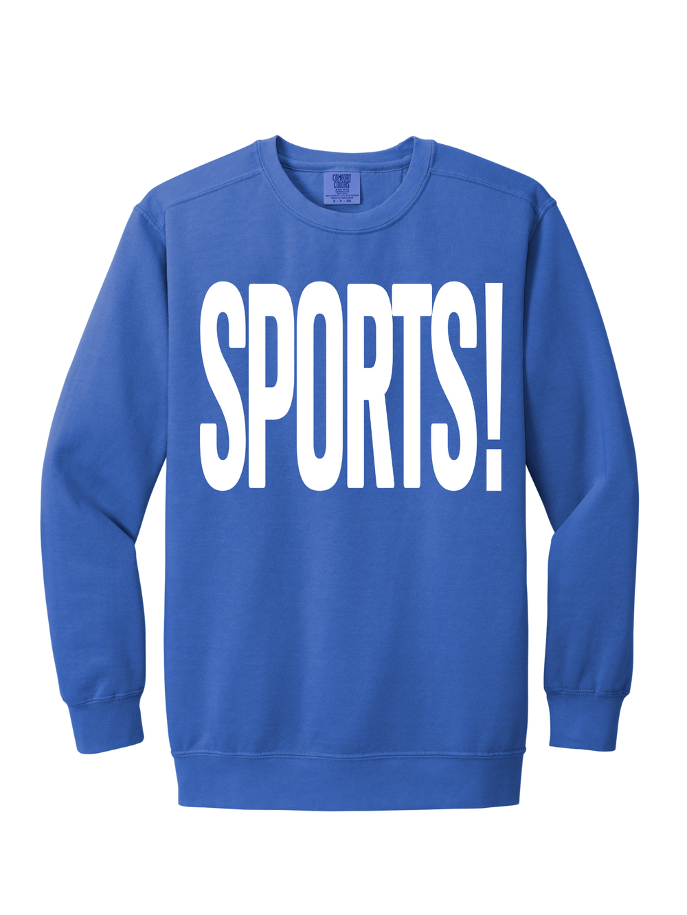 SPORTS! CREW (COMFORT COLORS)